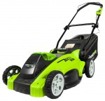 Greenworks 2500007 G-MAX 40V 40 cm 3-in-1 芝刈り機 電気の  フォト