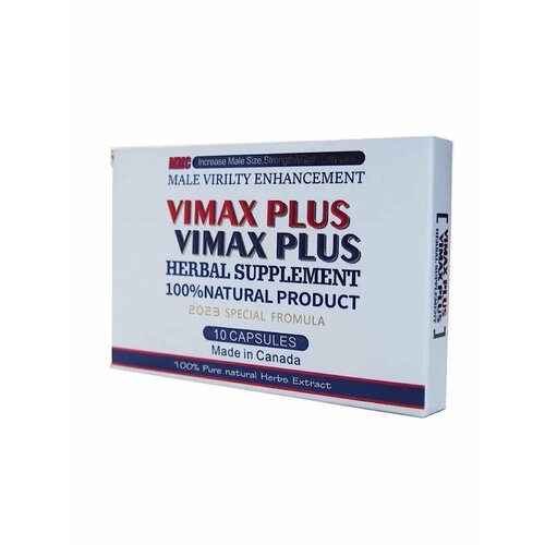 Возбуждающие средства Vimax Plus 10 капсул фотография