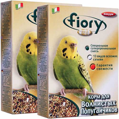 FIORY ORO MIX COCORY — Фиори корм для волнистых попугаев (400 гр х 2 шт) купить за 1147 руб, фото