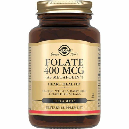 Folate (Metafoline) таб., 400 мкг, 100 шт. купить за 1802 руб, фото