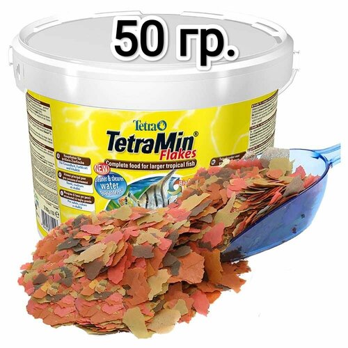 Сухой корм для рыб Tetra Min Flakes, 50гр фотография