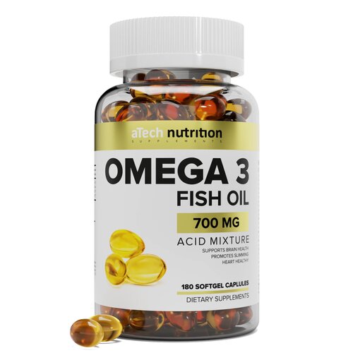 Omega 3 мягк. капс., 0.7 г, 180 шт. фотография