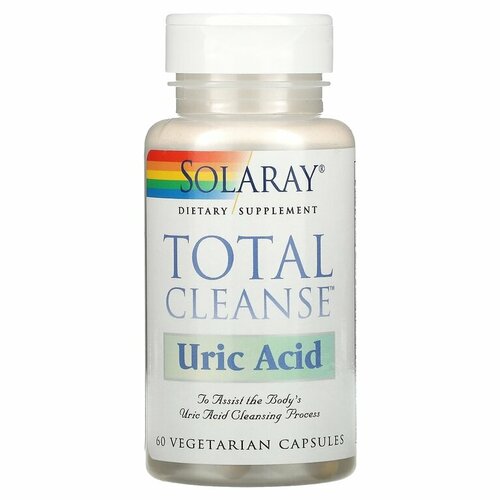 Капсулы Solaray Total Cleanse Uric Acid, 60 шт. фотография