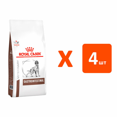 ROYAL CANIN GASTRO INTESTINAL для взрослых собак при заболеваниях желудочно-кишечного тракта 2 кг х 4 шт фотография