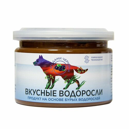 NativBio. Вкусные водоросли с ягодами черники - продукт здорового питания из водоросли фукус. (Органические витамины, морской йод, макро-микроэлементы), 300 гр купить за 945 руб, фото