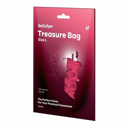 Розовый мешочек для хранения игрушек Treasure Bag L фотография