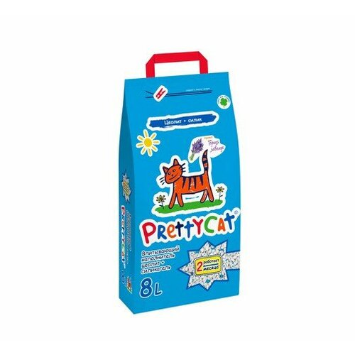 Впитывающий наполнитель PrettyCat Naturel, 8л, 1 шт. фотография