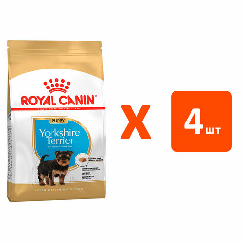 ROYAL CANIN YORKSHIRE TERRIER PUPPY для щенков йоркширский терьер 0,5 кг х 4 шт фотография