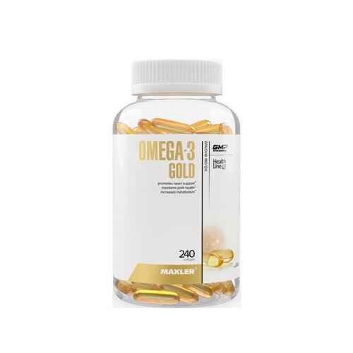 Maxler Omega 3 Gold капс., 300 г, 240 шт. фотография