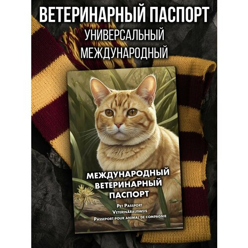 Ветеринарный паспорт для кошек и собак международный фотография