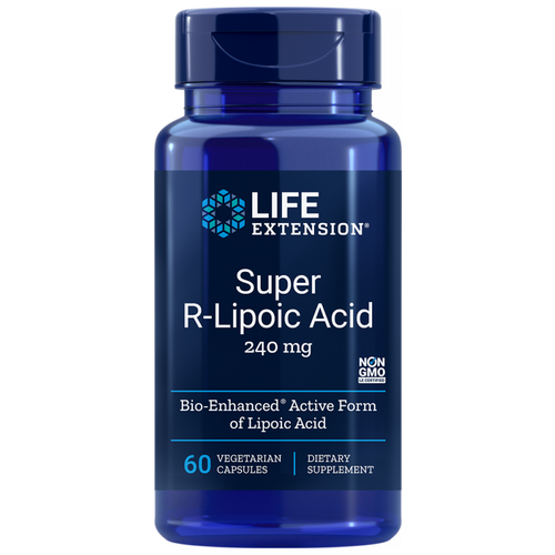 Капсулы Life Extension Super R-Lipoic Acid, 60 г, 240 мг, 60 шт. фотография