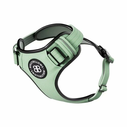 Шлейка Premium Dog Harness v2.0 TWEED BullyBillows (мятный / S) купить за 8100 руб, фото