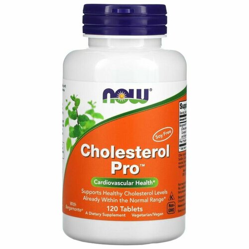 NOW Cholesterol Pro 120 tab / Нау Холестерол Про 120 таб фотография