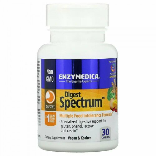 Enzymedica, Digest Spectrum®, 30 капсул фотография