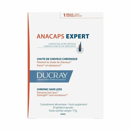 Дюкрэ Биологически активная добавка к пище DUCRAY ANACAPS EXPERT / дюкрей анакапс эксперт 30 фотография