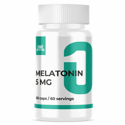 ONE NUTRITION Melatonin (Мелатонин) 5 мг 60 капсул фотография