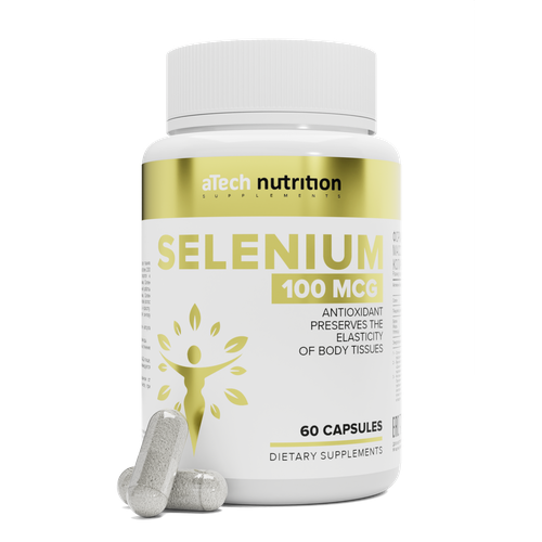 Комплексная добавка к пище SELENIUM (селен) aTech nutrition 60 капсул фотография