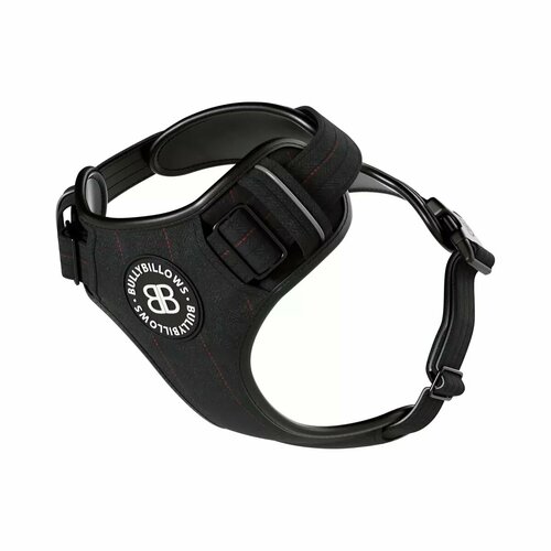 Шлейка Premium Dog Harness v2.0 TWEED BullyBillows (черный / S) фотография