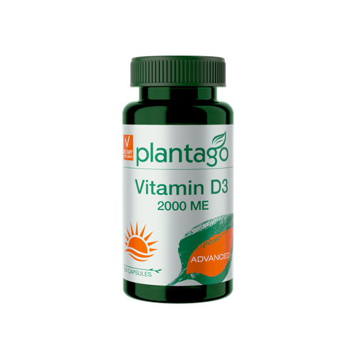 Plantago Vitamin D3 2000 me, Витамин Д3, D3 2000 ME, БАД иммуномодулятор витаминный комплекс для иммунитета, метаболизма / Плантаго купить за 356 руб, фото