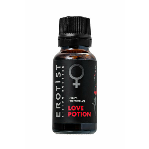 Возбуждающие капли Erotist LOVE POTION, для женщин, 20мл фотография