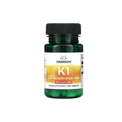 Swanson Vitamin K-1 100 mcg 100 таб фотография