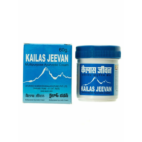 KAILAS JEEVAN (Кайлаш Дживан) крем-бальзам аюрведический), 60 г фотография