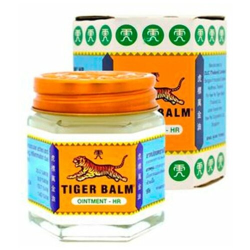 Тайский тигровый бальзам согревающий, 30 мл, Белый, Tiger Balm купить за 688 руб, фото