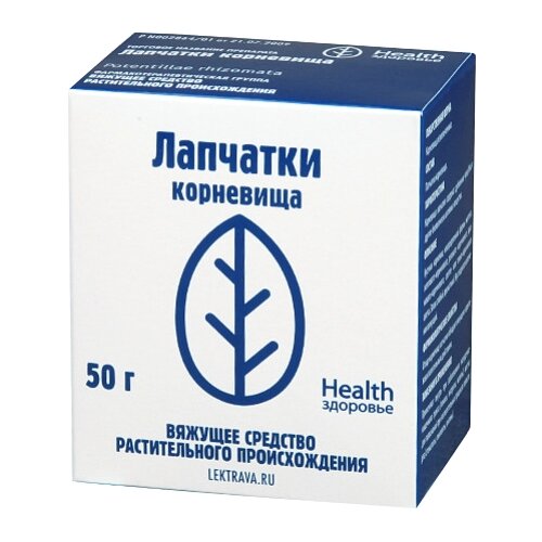 Здоровье Health корневище Лапчатки, 50 г фотография