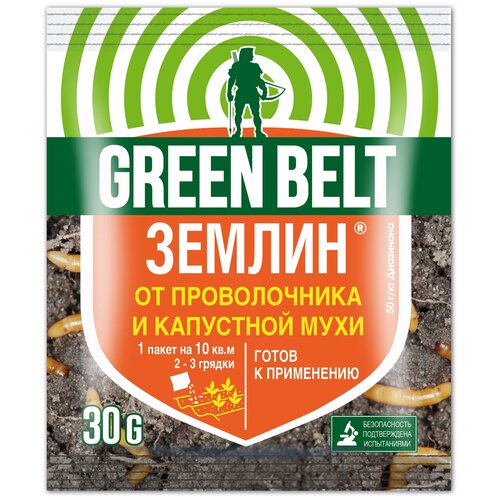 Green Belt защита от проволочника и капустной мухи Землин, 30 мл, 30 г купить за 76 руб, фото