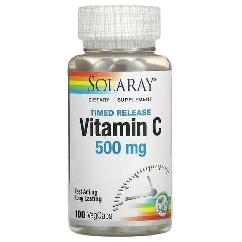 Vitamin C, 500 мг, 140 г, 100 шт. фотография