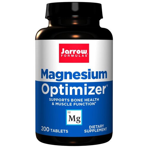 Таблетки Jarrow Formulas Magnesium Optimizer, 320 г, 320 мл, 200 шт. купить за 2940 руб, фото