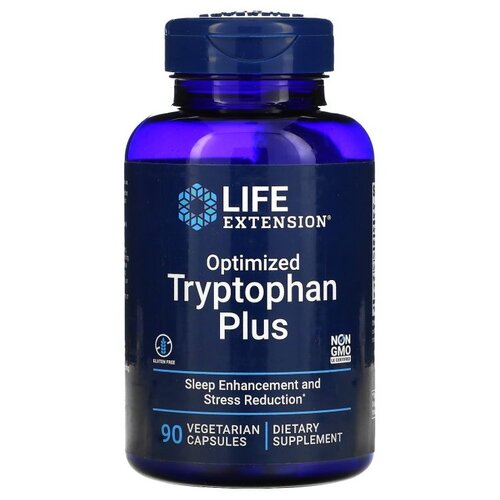 Капсулы Life Extension Optimized Tryptophan Plus, 140 г, 90 шт. фотография