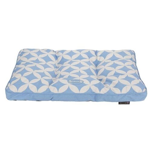 Лежак для собак и кошек Scruffs Florence Dog Mattress 100х70х8 см 100 см 70 см blue 8 см купить за 5180 руб, фото