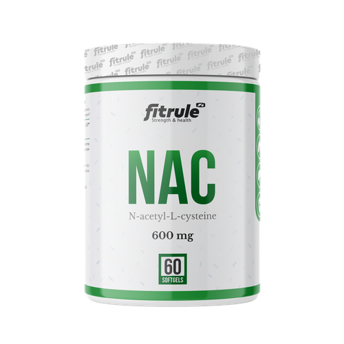 Fitrule NAC 600 mg 60 caps фотография