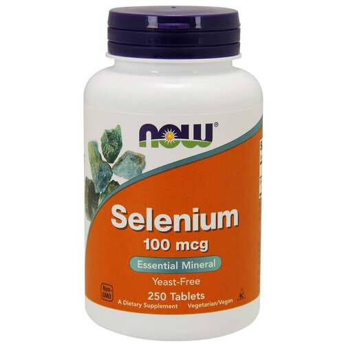 Selenium таб., 100 мкг, 100 мл, 170 г, 250 шт. фотография