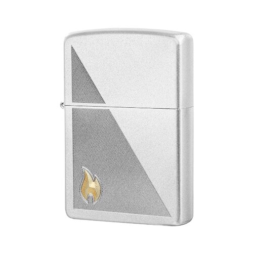 Zippo Classic зажигалка бензиновая Satin Chrome 56.7 г купить за 4350 руб, фото