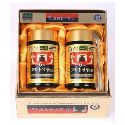 Экстракт корейского красного женьшеня 6 летнего 715 ккал Korean Red Ginseng Extract Gold 6 Years Saponin фотография