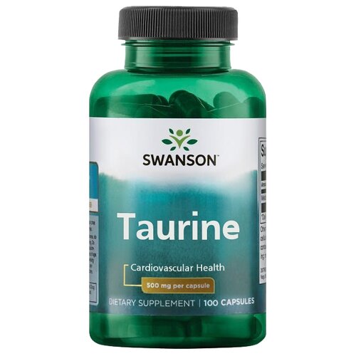 Taurine, 500 мг, 120 г, 100 шт. фотография