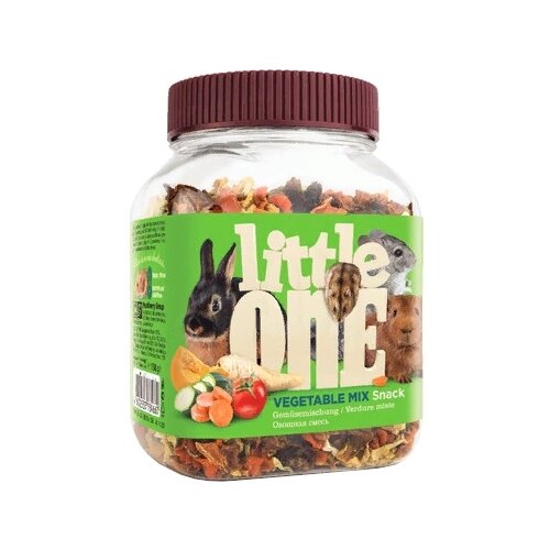 Лакомство для кроликов Little One Snack Vegetable mix, 150 г купить за 299 руб, фото