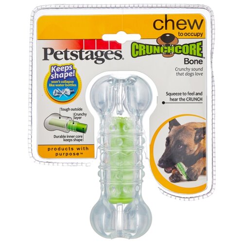 Косточка   для собак  Petstages Crunchcore bone (265YEX),  зеленый фотография