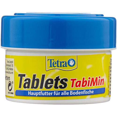 Сухой корм  для  рыб, ракообразных Tetra Tablets TabiMin, 30 мл, 18 г58 шт. в уп. купить за 445 руб, фото