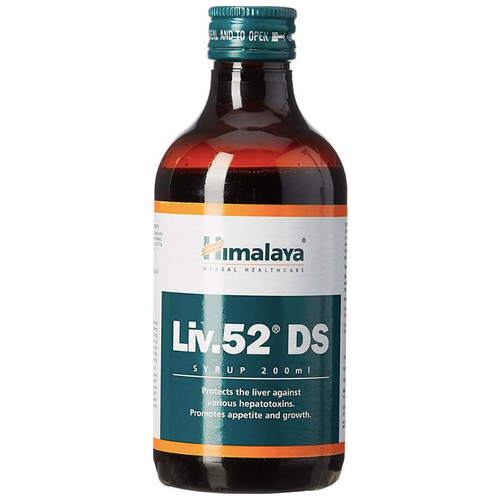 Сироп Лив 52 ДС Хималая (Liv.52 DS Syrup Himalaya) для печени, при циррозе, гепатите, анемии, 200 мл фотография