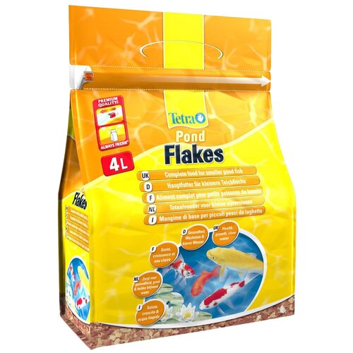 для  рыб Tetra Pond Flakes, 4 л, 800 г фотография