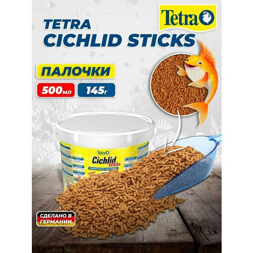 Корм для рыбок Tetra Cichlid Sticks 500 мл (палочки) фотография