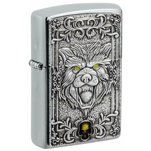 Зажигалка Wolf Emblem ZIPPO 48690 купить за 8610 руб, фото