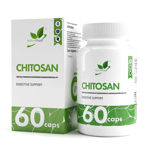 Капсулы NaturalSupp Chitosan, 60 шт. фотография