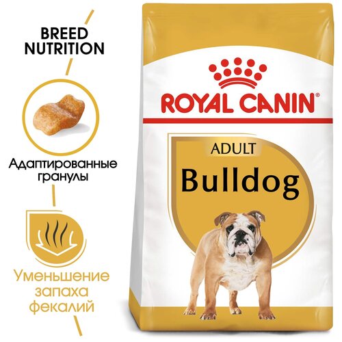 Сухой корм для собак Royal Canin Бульдог 1 уп. х 2 шт. х 12000 г фотография