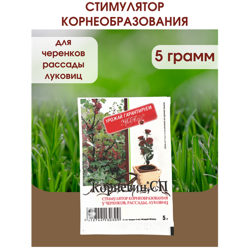 Корневин Стимулятор образования и роста корней, Упаковка 5 гр. купить за 54 руб, фото