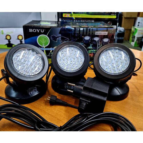 Подсветка светодиодная подводная для пруда и сада BOYU SDL- 203А (7,5W) купить за 9299 руб, фото