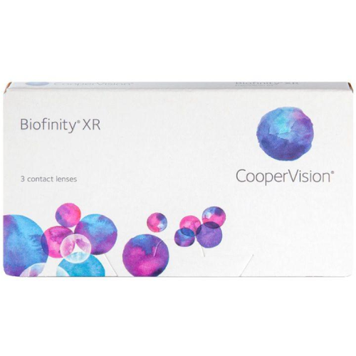 Контактные линзы CooperVision Biofinity XR, 3 шт., R 8,6, D +9,5, прозрачный, 1 уп. фотография